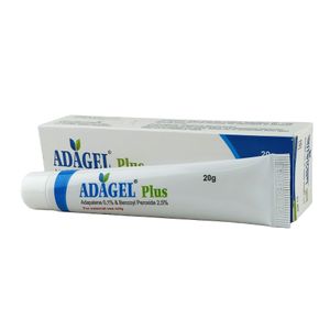 Adagel Plus Gel 0.1% + 2.5% Gel