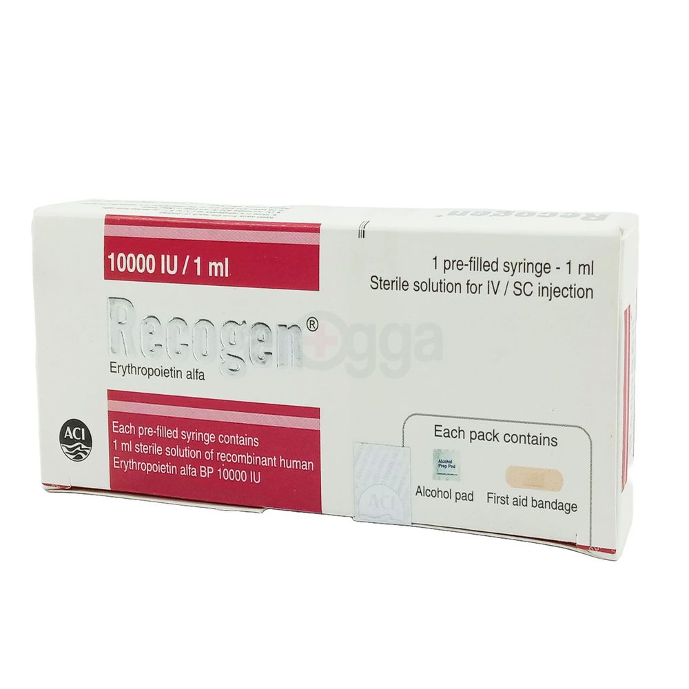 Recogen prefilled syringe 10000 IU 10000IU/ml Injection