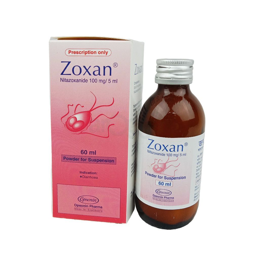 Zoxan 100mg/5ml Powder for Suspension