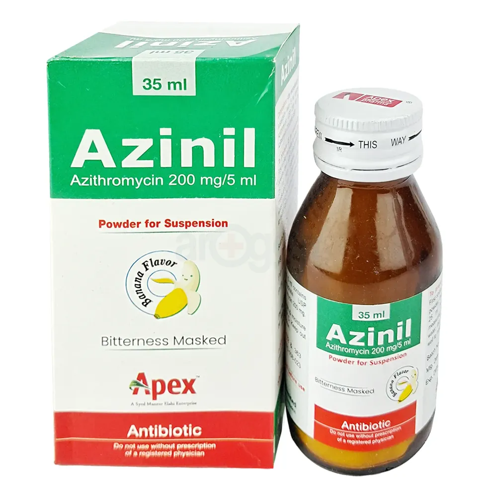 Azinil 200mg/5ml Powder for Suspension