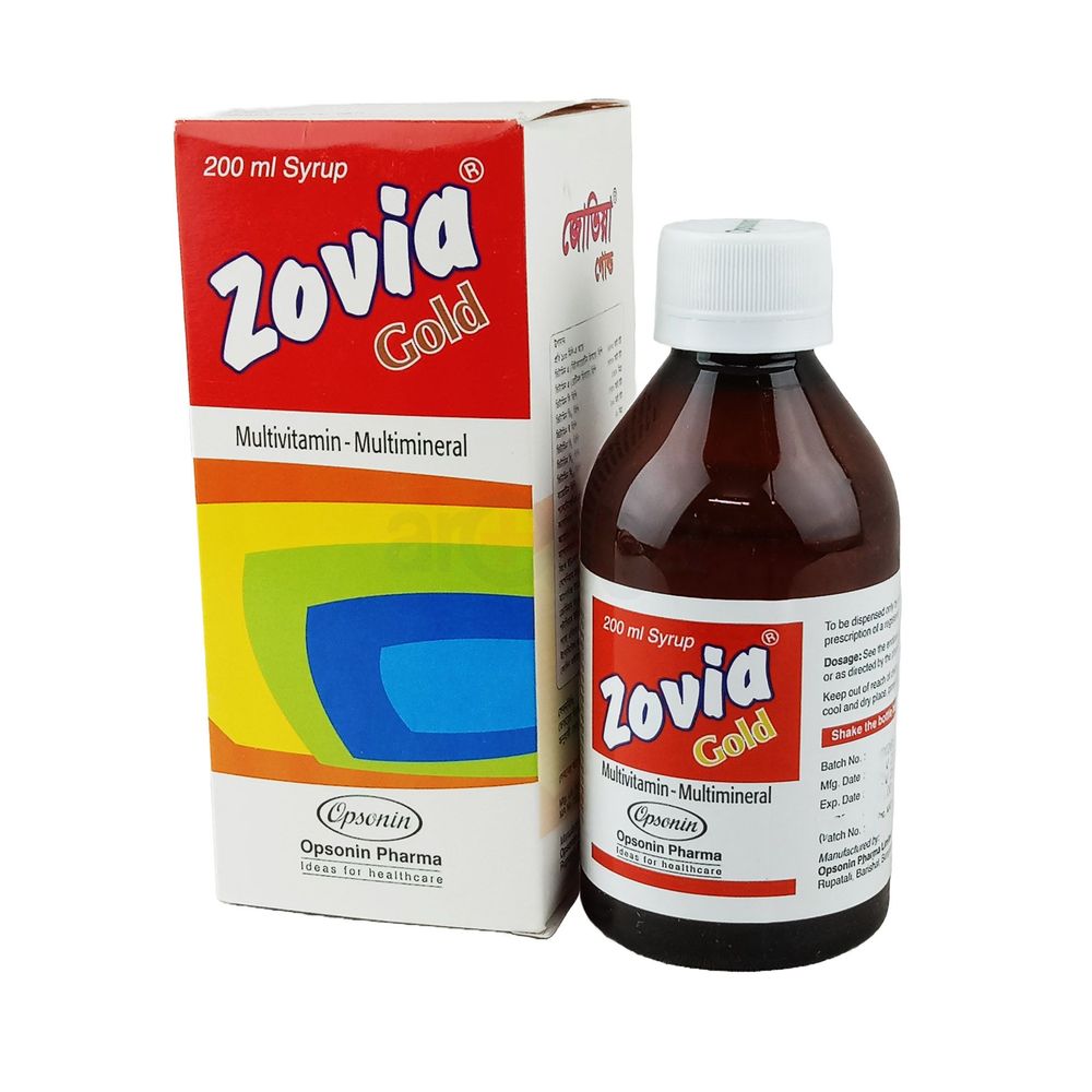 Zovia GOLD 200ml 200ml Syrup