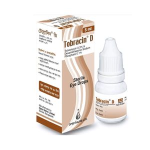 Tobracin-D 0.1%+0.3% Eye Drop