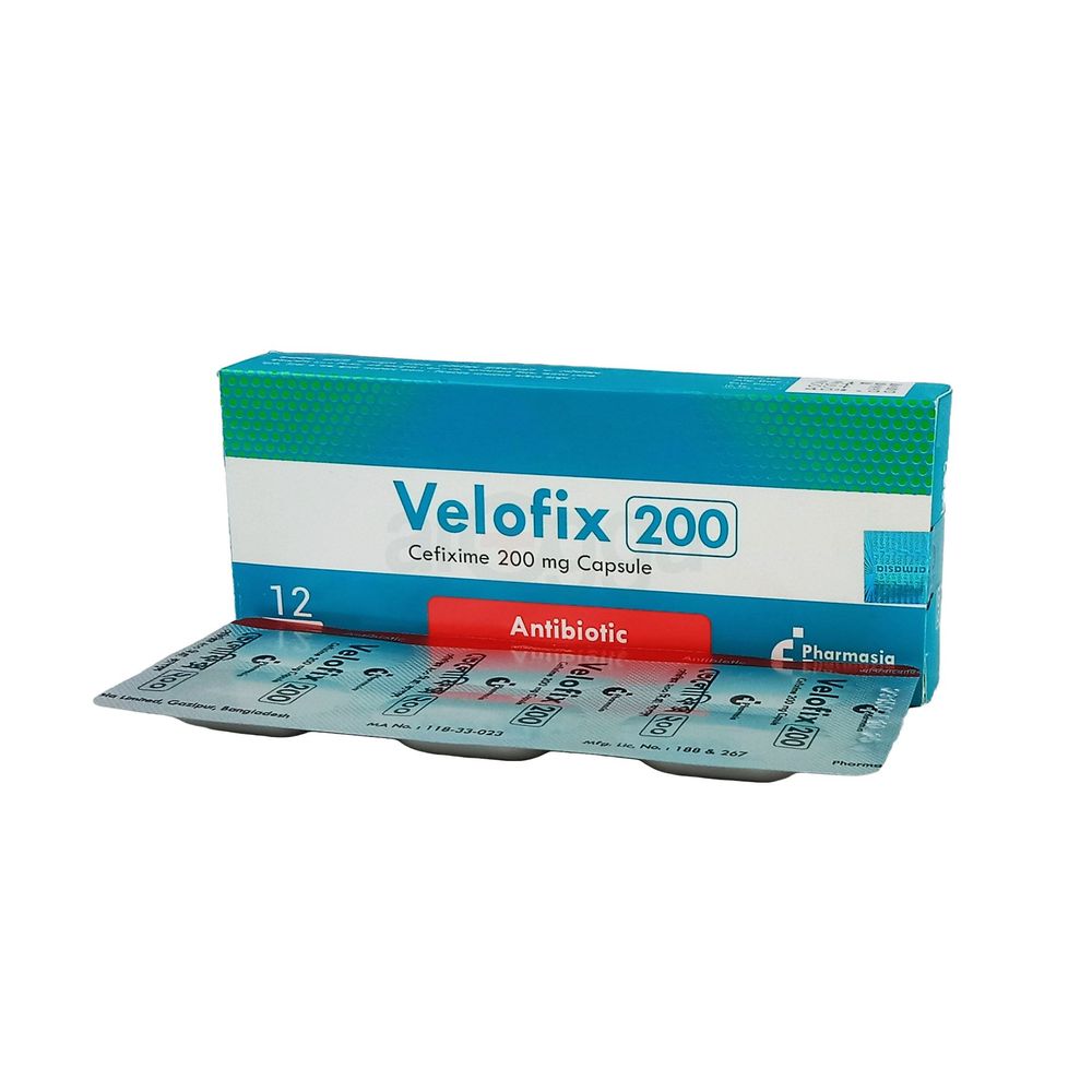 Velofix 200mg Capsule