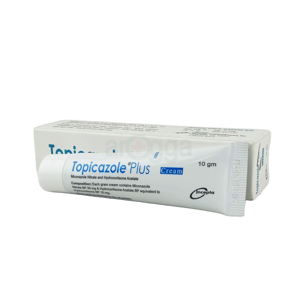 Topicazole Plus 1%+2% Cream