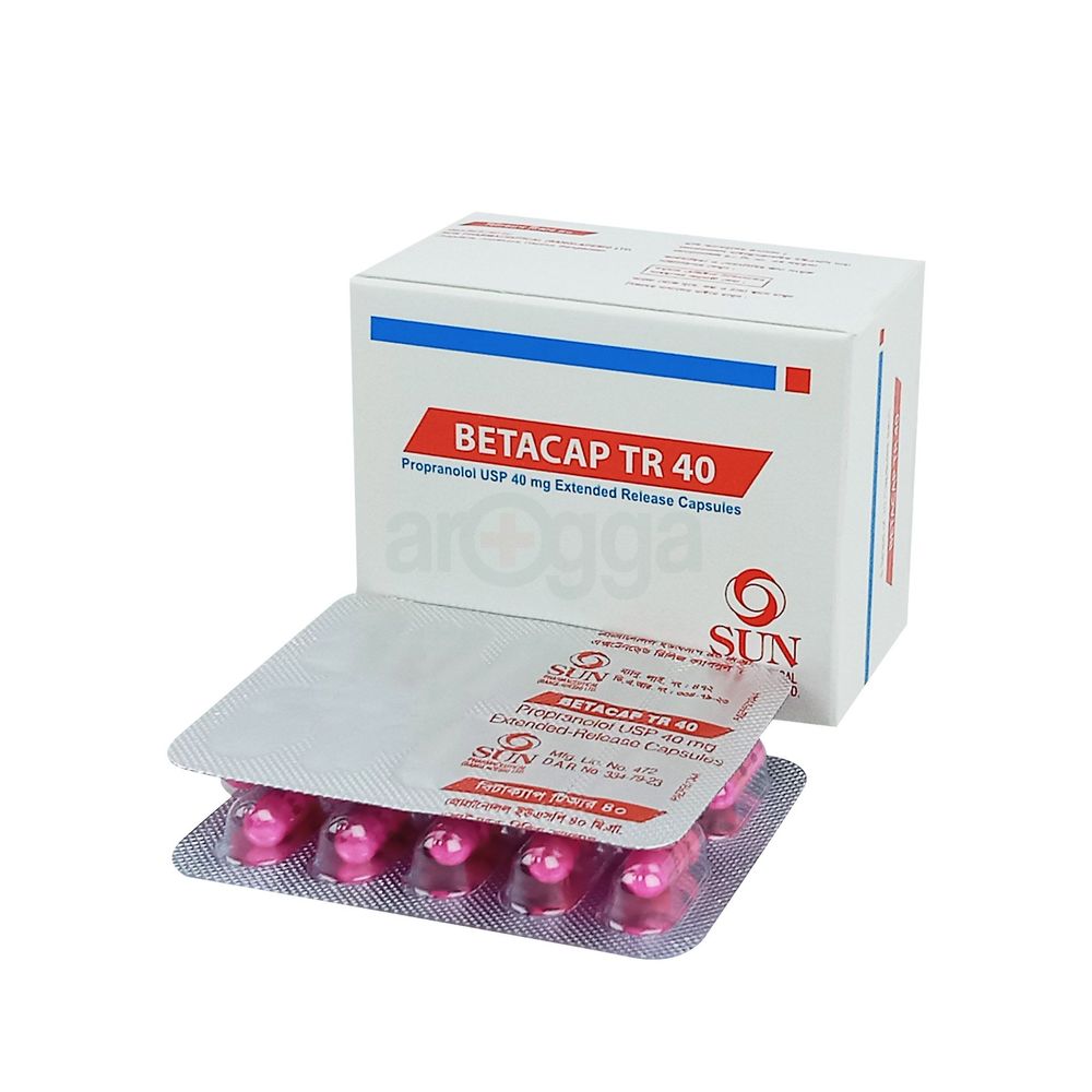 Betacap TR 40mg Capsule