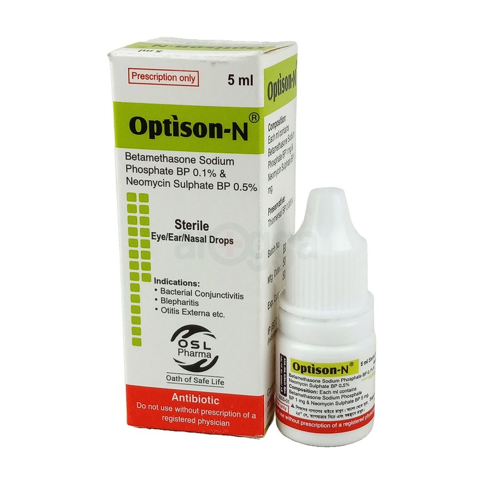 Optison N Drop 0.1%+0.5% Eye/Ear Drops