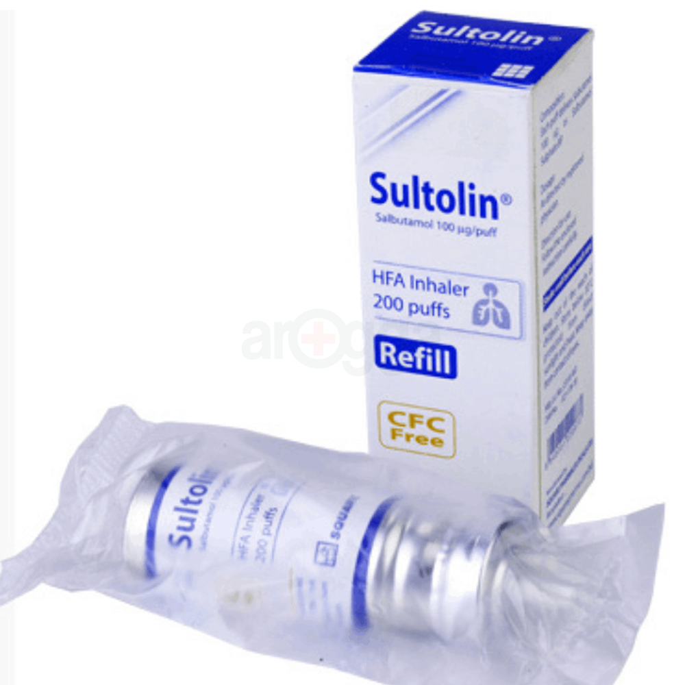 Sultolin Refill 100mcg/puff inhaler