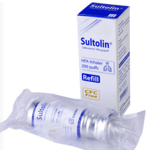 Sultolin Refill 100mcg/puff inhaler