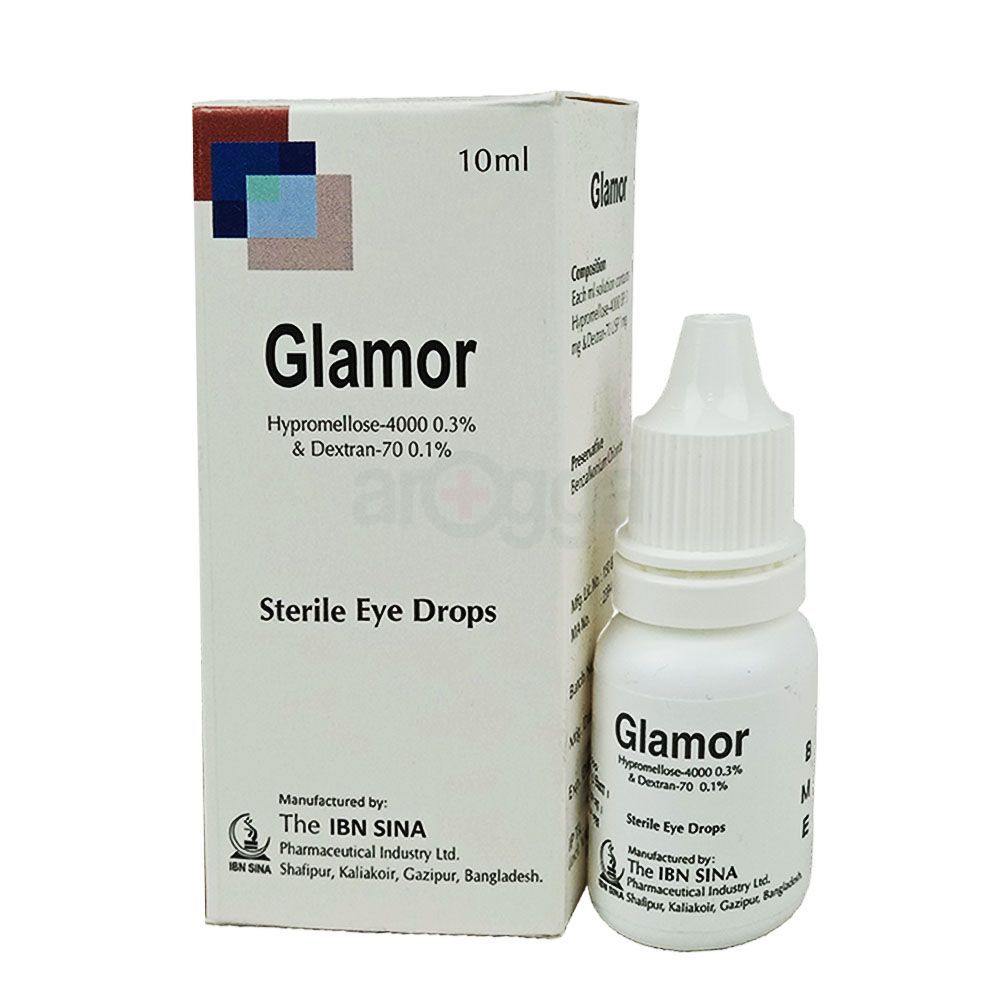 Glamor 100mg+300mg/100ml Eye Drop