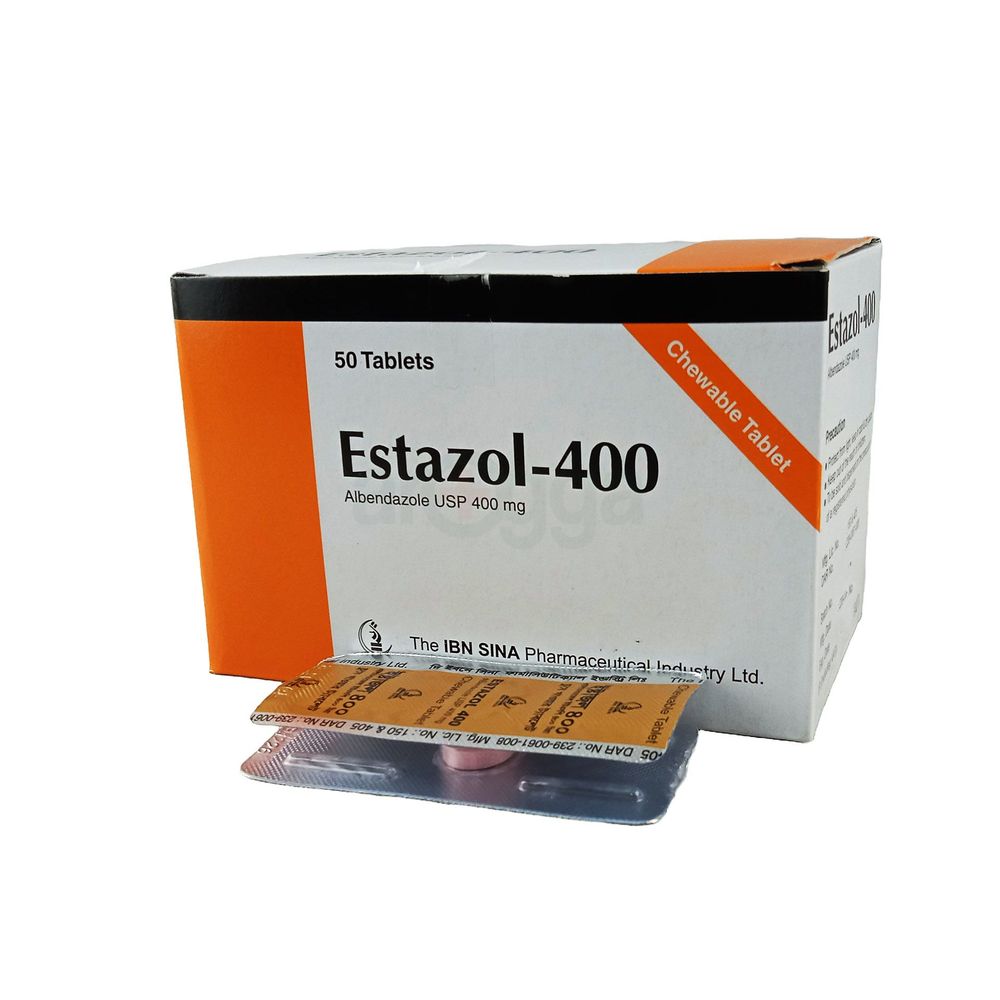 Estazol 400mg Tablet - Arogga Online Pharmacy