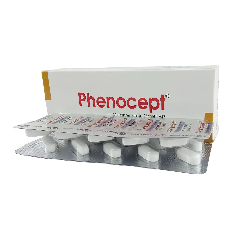 Phenocept 500mg Tablet