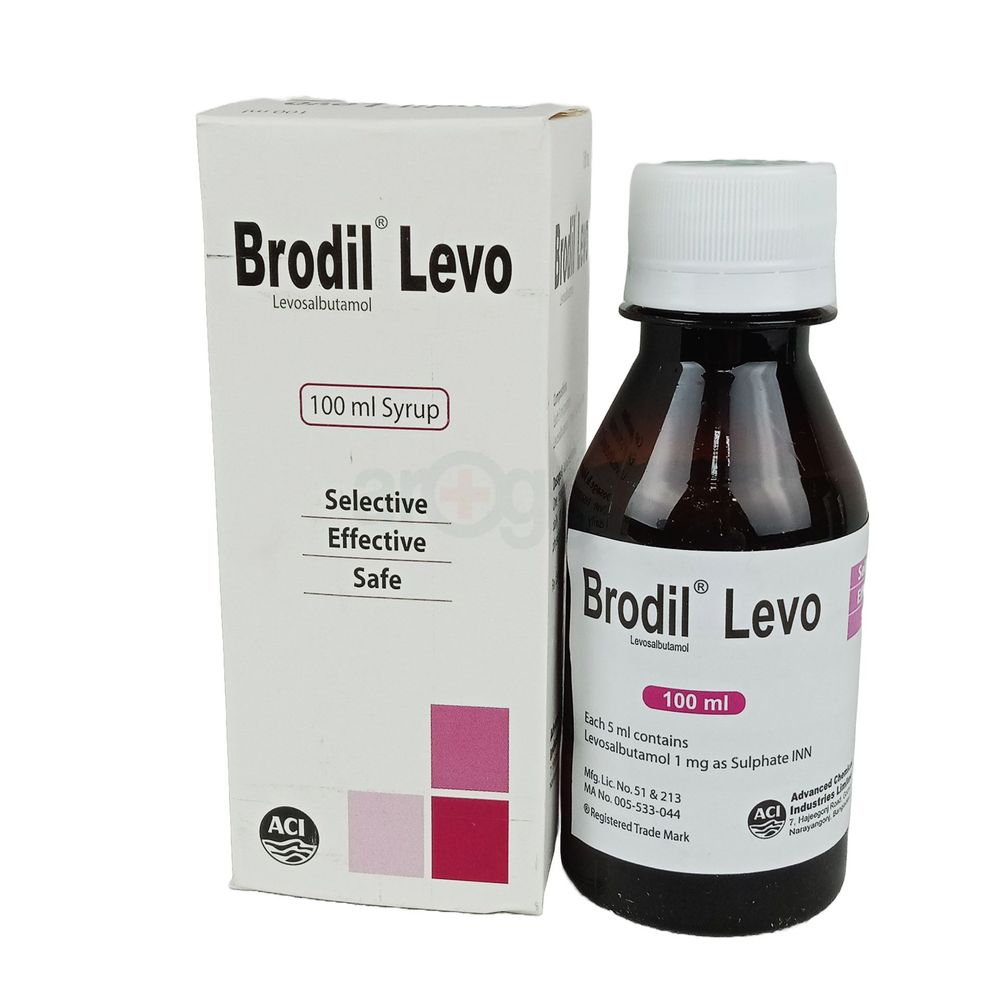 Brodil Levo 100ml 1mg/5ml Syrup