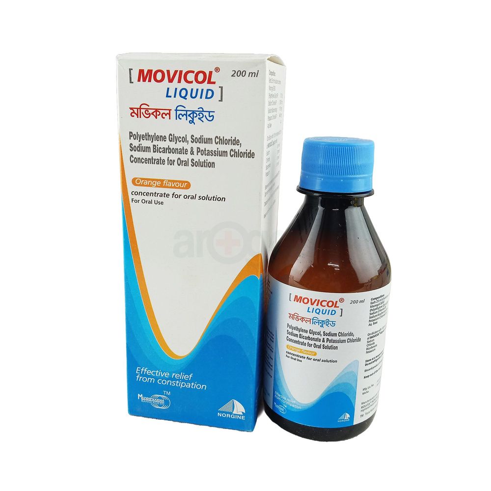 Movicol 13.125gm+178.500gm+350.700gm+46.600gm Oral Solution