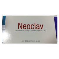Neoclav 250mg+62.5mg Tablet