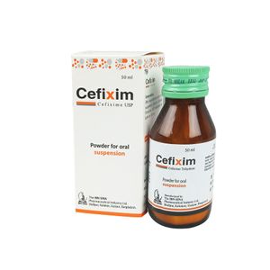 Cefixim 50ml 100mg/5ml Powder for Suspension