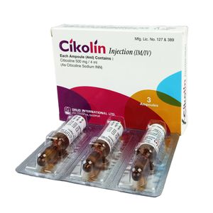 Cikolin 500mg/4ml Injection