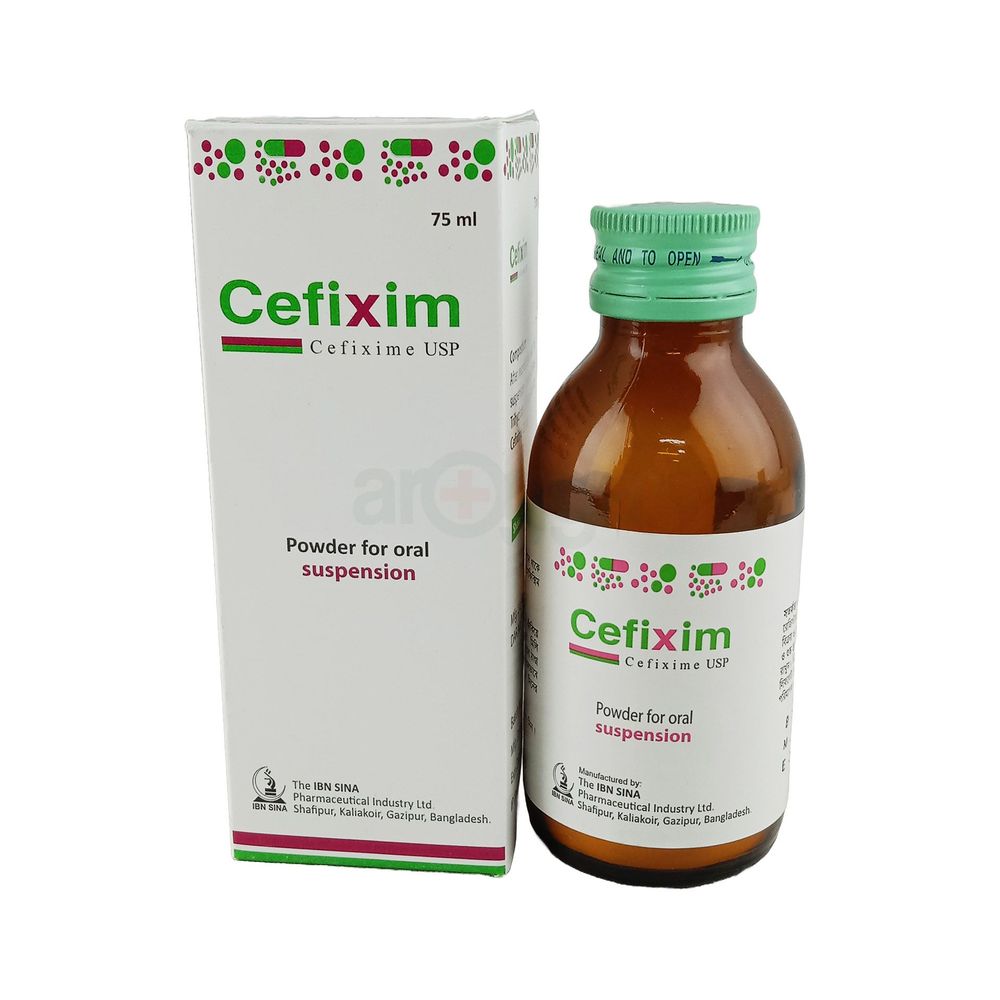 Cefixim 75ml 100mg/5ml Powder for Suspension