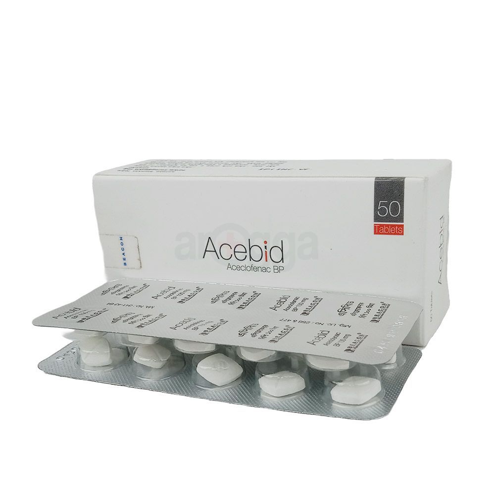 Acebid 100mg Tablet - Arogga Online Pharmacy