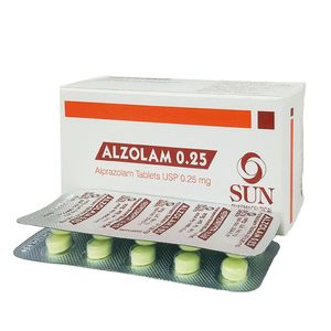 Alzolam 0.25 0.25mg Tablet