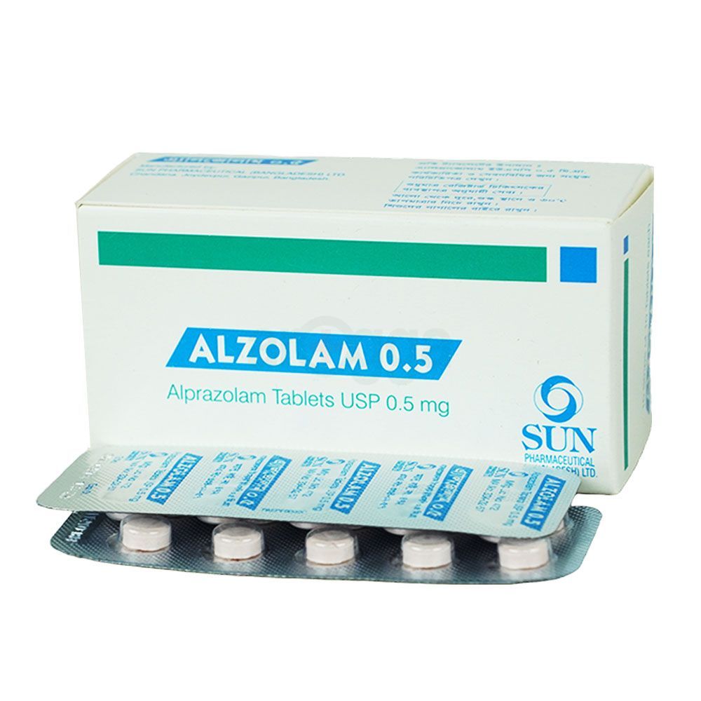 Alzolam 0.5 0.5mg Tablet