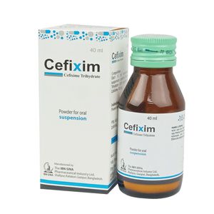 Cefixim 40ml 100mg/5ml Powder for Suspension