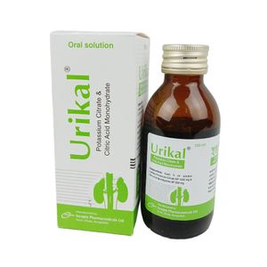 Urikal 100ml (1500mg+250mg)/5ml Oral Solution