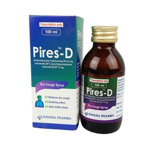 Pires-D 130mg+280mg+40mg/100ml Syrup