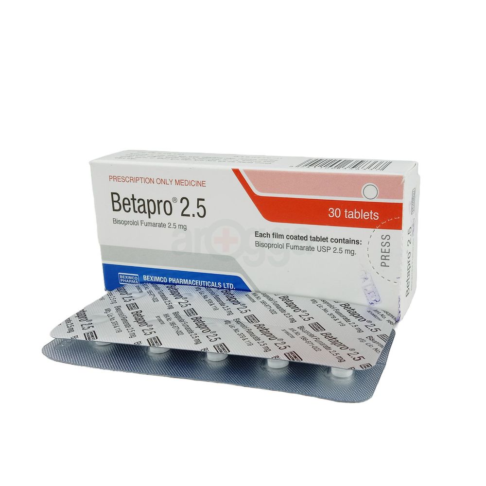 Betapro 2.5 2.5mg Tablet