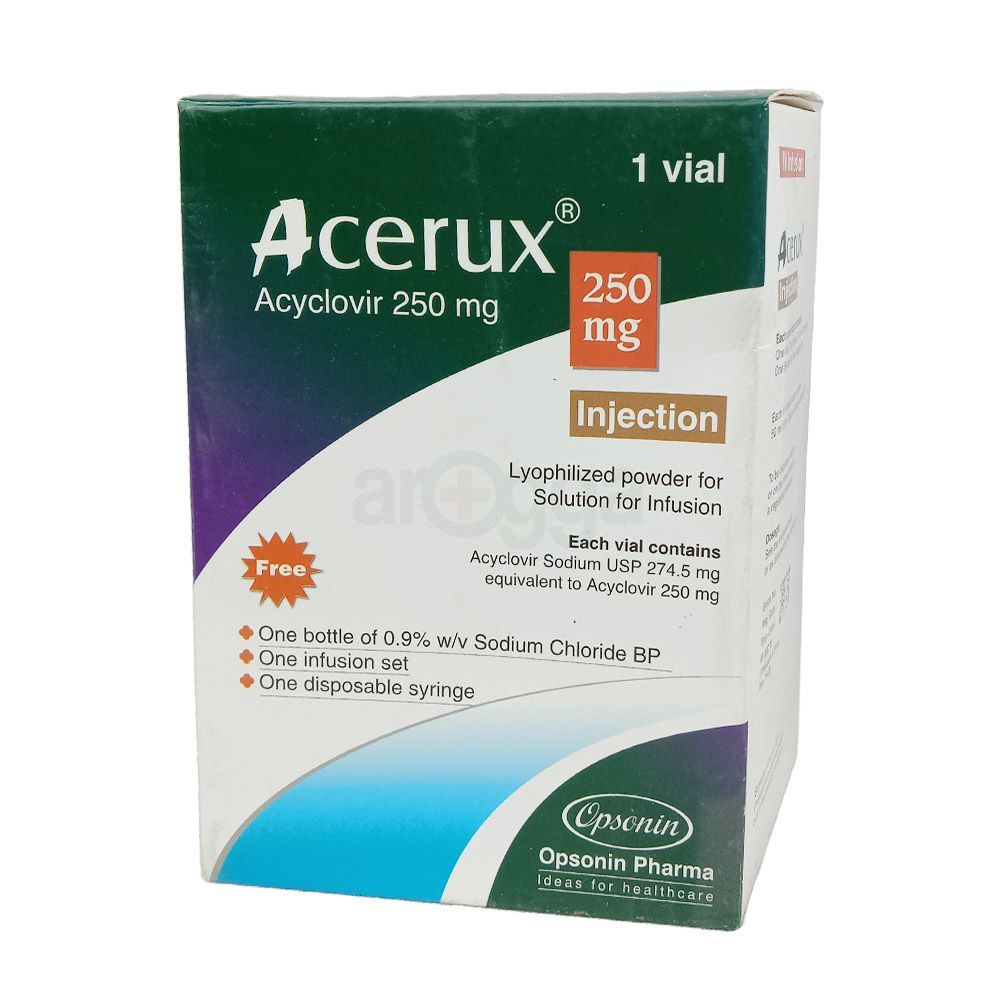 Acerux 250mg/vial IV Infusion