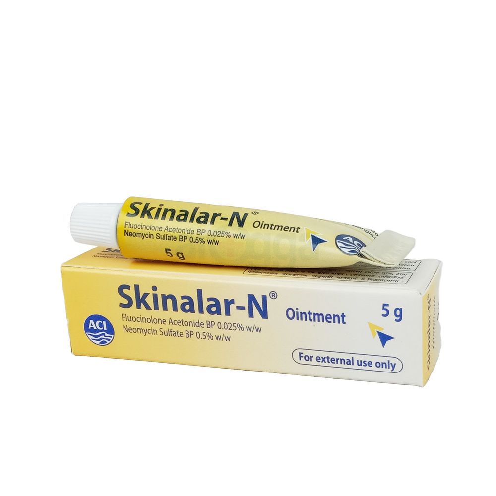 Skinalar N Ointment 0.025%+0.5% w/w Ointment