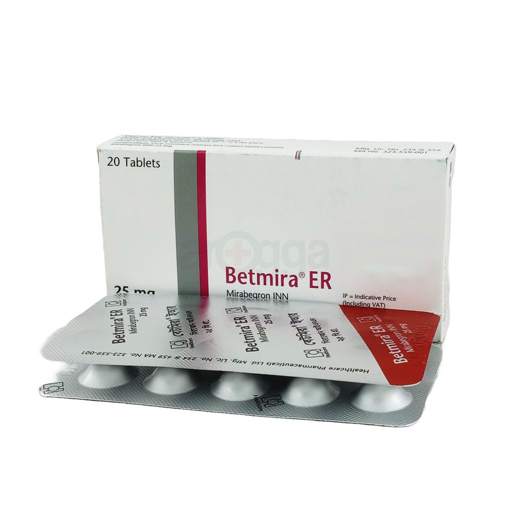 Betmira ER 25mg Tablet