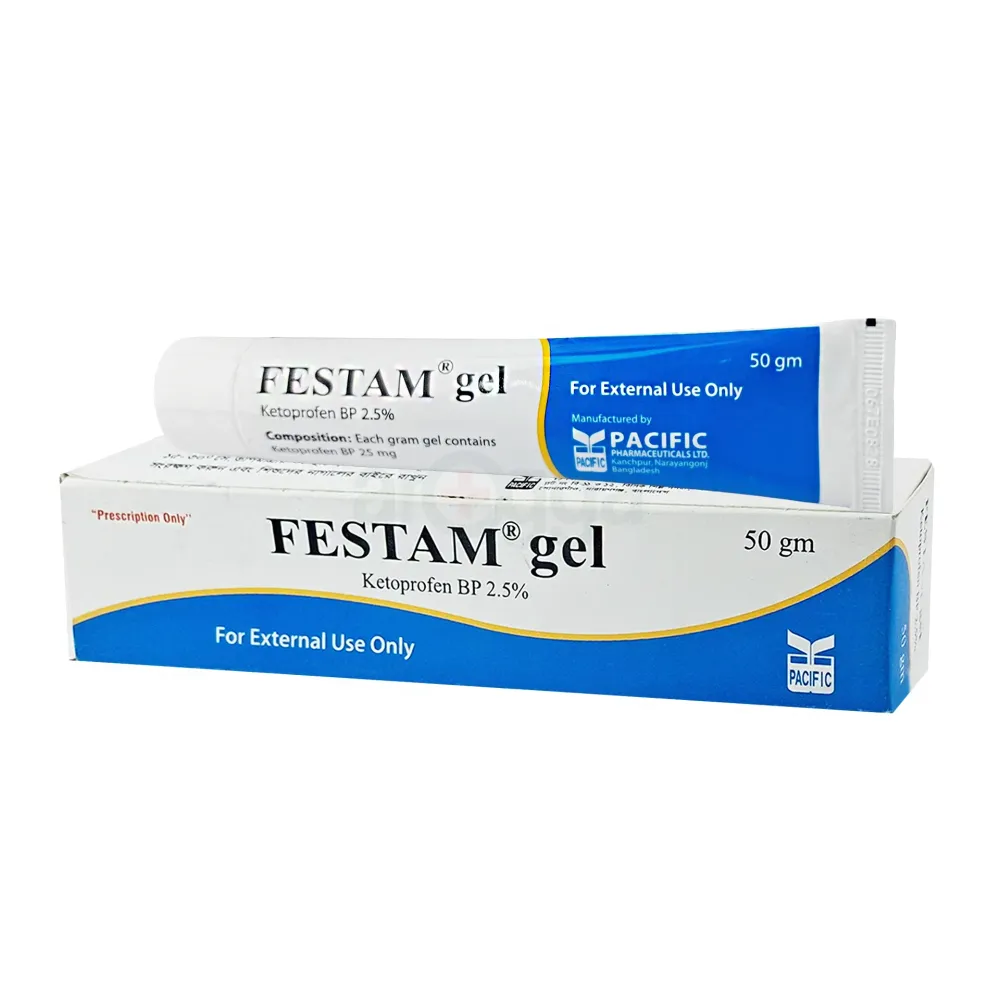 Festam Gel 50gm 2.50% Gel