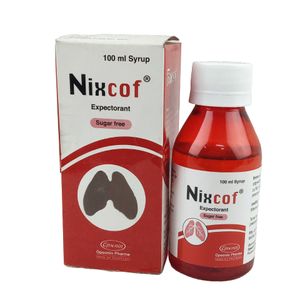 Nixcof 100mg+1.1mg+14mg/5ml Syrup