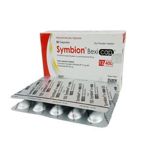 Symbion 12/400 Bexicap 400mcg+12mcg Capsule