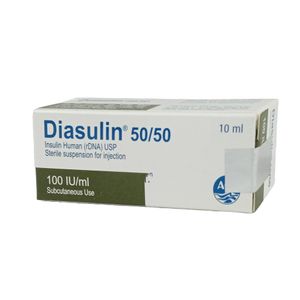 Diasulin 50/50 100UI 100IU/ml Injection