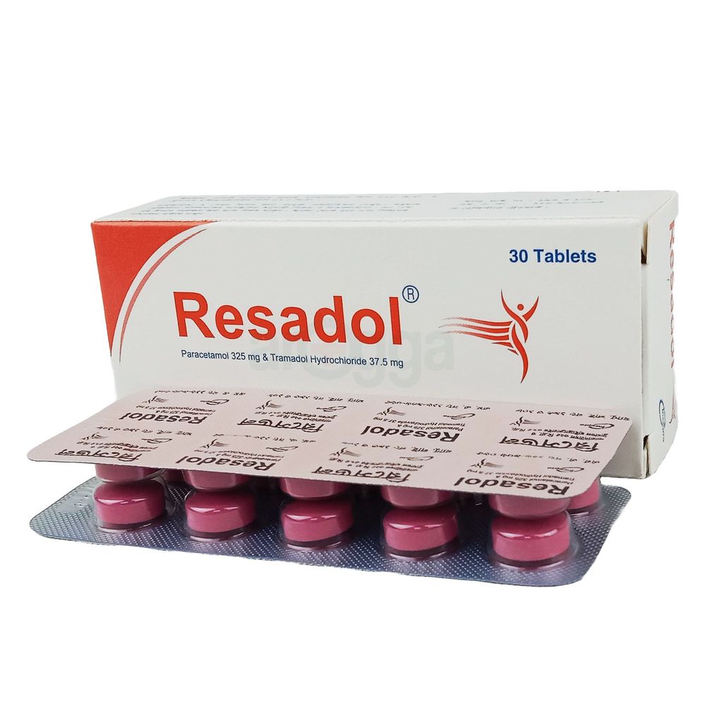 Resadol 325mg+37.5mg Tablet