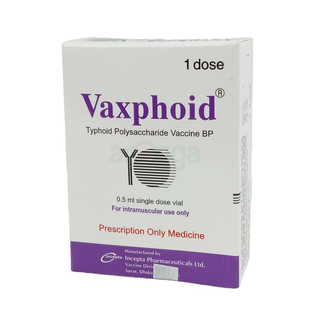 Vaxphoid 25mcg/0.5ml Injection