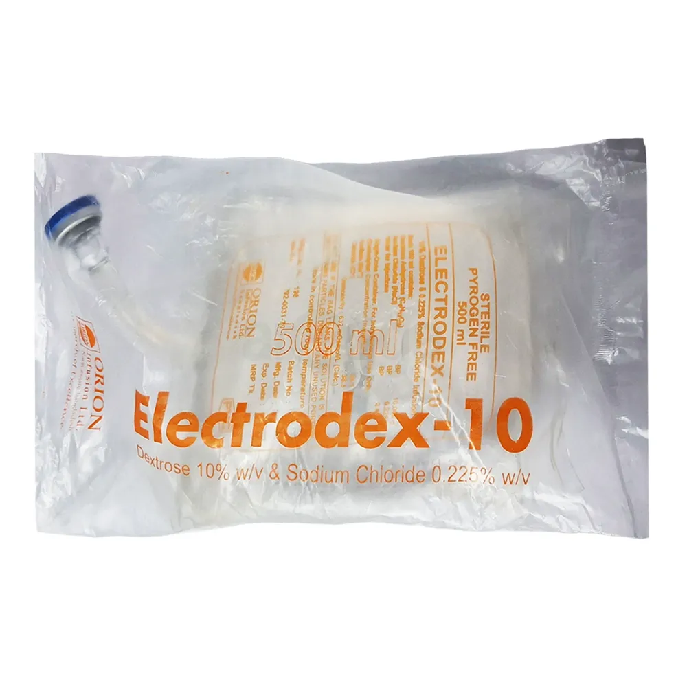 Electrodex-10 500ml IV 10%+0225% Infusion
