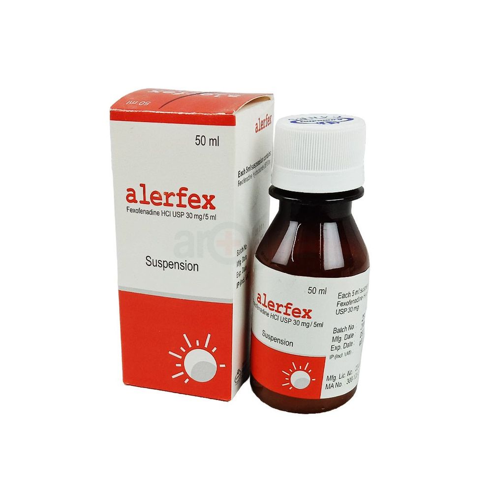 Alerfex Suspension 30mg/5ml Suspension