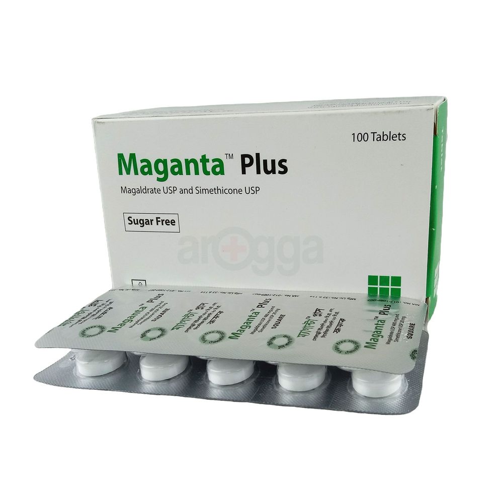 Maganta Plus 480mg+20mg Tablet