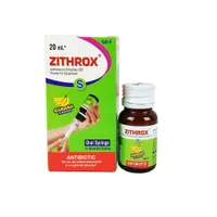Zithrox 20ml 200mg/5ml Powder for Suspension