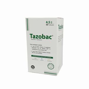 Tazobac 4.5 4gm+0.5gm/vial Injection