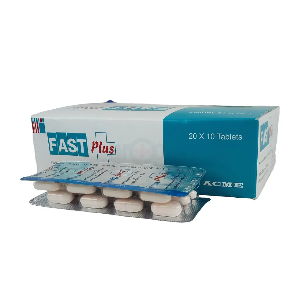 Fast Plus 65mg+500mg Tablet