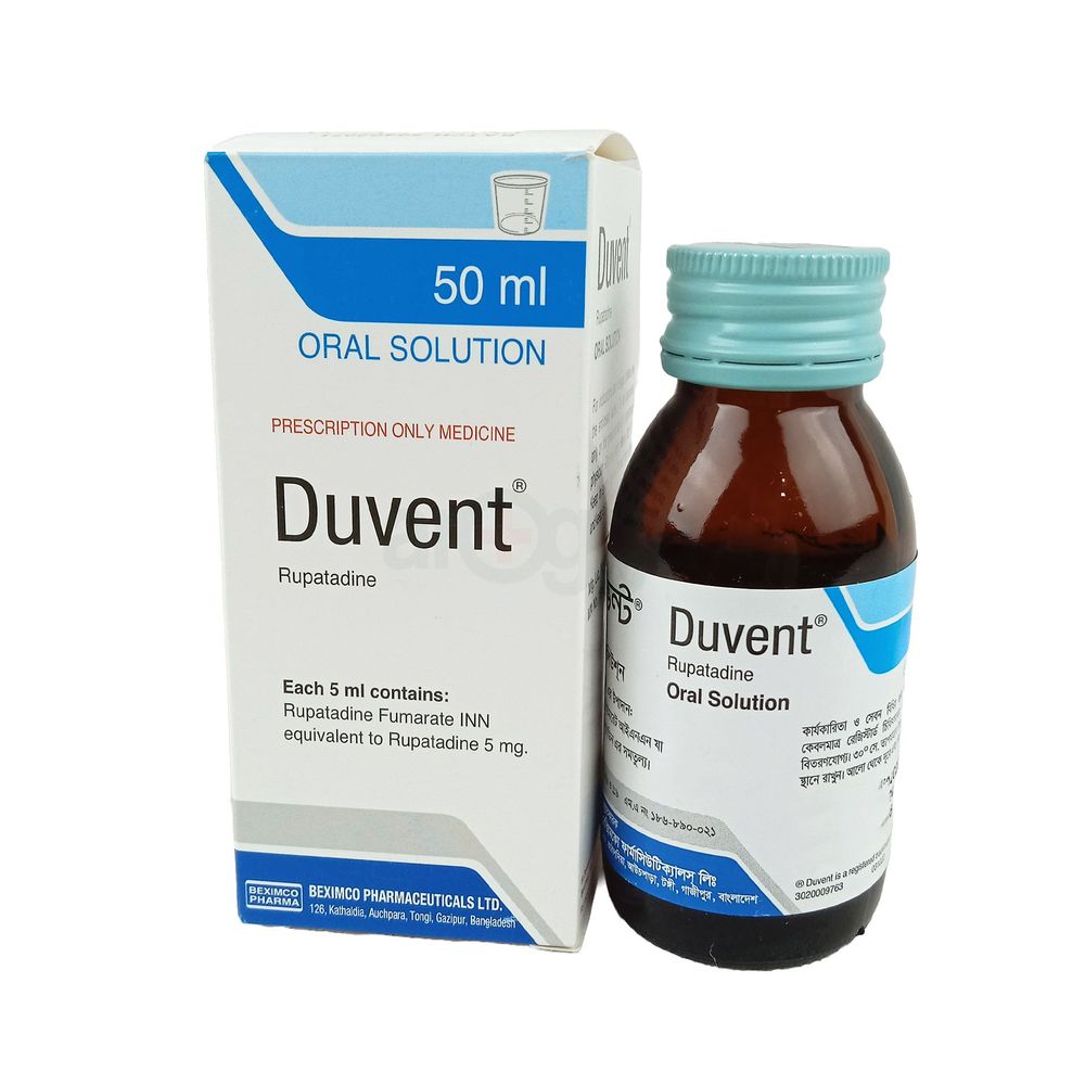 Duvent 5mg/5ml Oral Solution