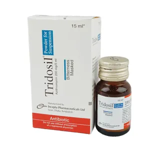 Tridosil 15ml Drop 200mg/5ml Powder for Suspension