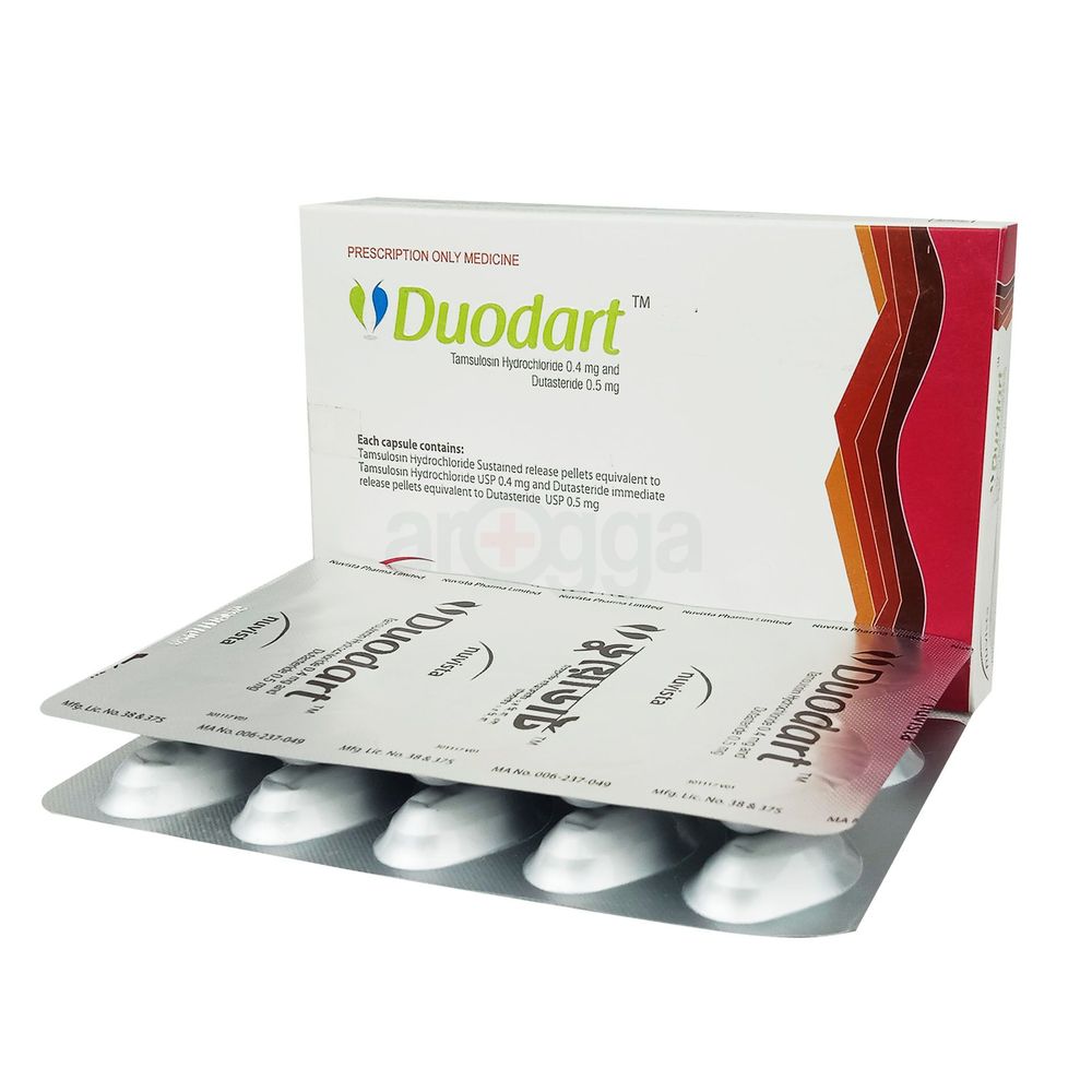 Duodart 400mcg+500mcg capsule