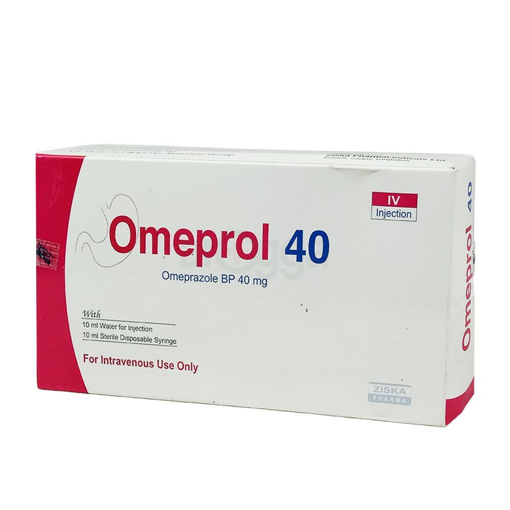 Omeprol 40mg/vial Injection