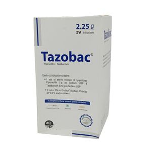 Tazobac 2.25 2gm+0.25gm Injection