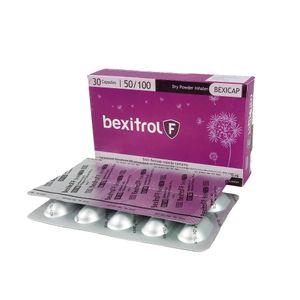 Bexitrol F 50/100 Bexicap 50mcg+100mcg Inhalation Capsule