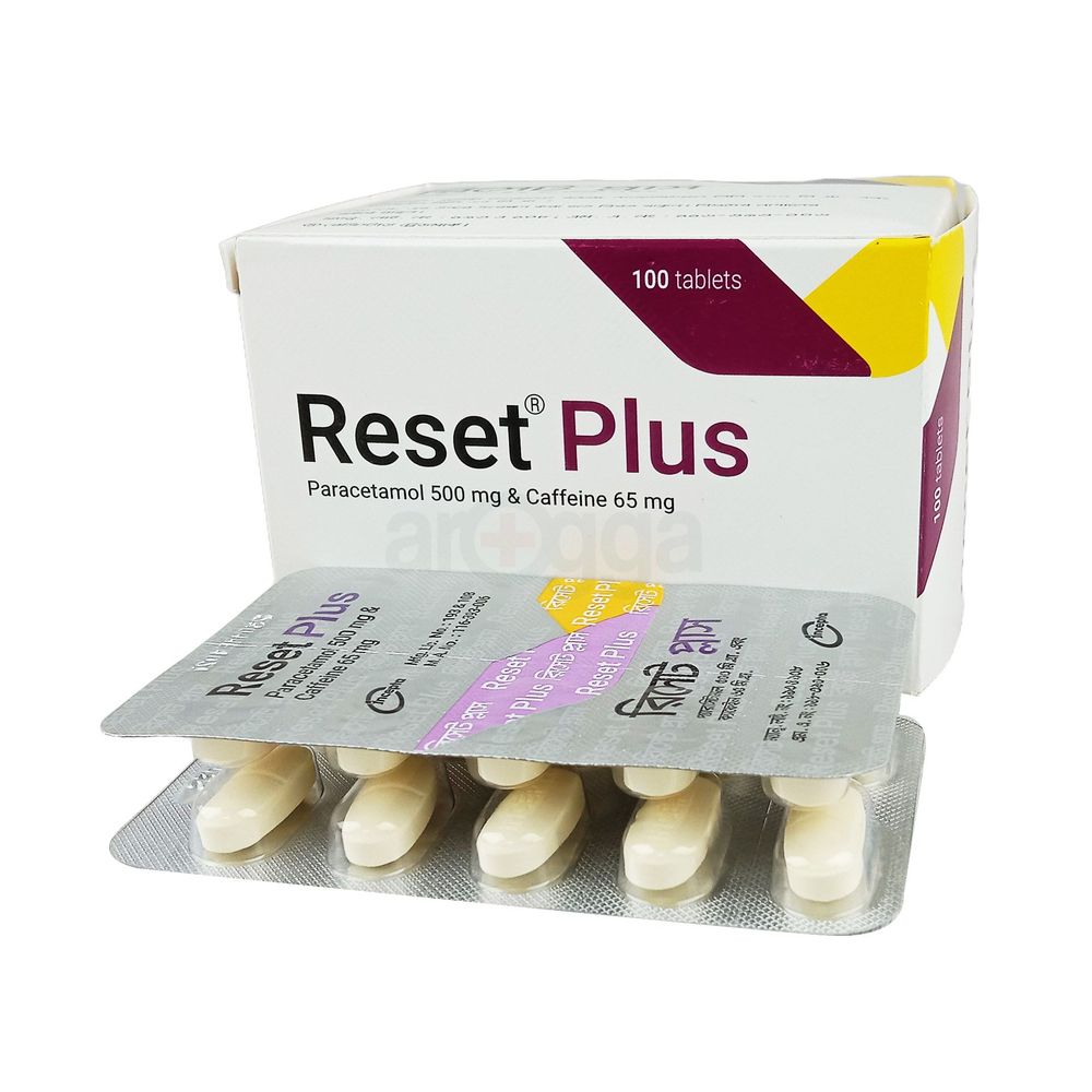 Reset Plus 65mg+500mg Tablet